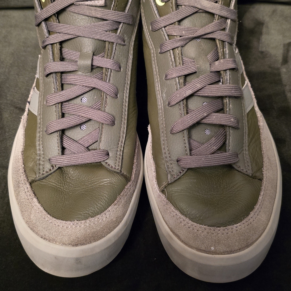 adidas Women's Olive and Gray Sneakers
